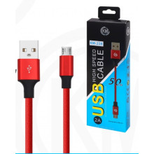 KM-238 CABLE MICRO-USB 50CM...