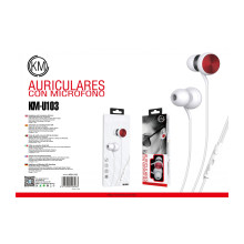 KM-U103 AURICULARES IN-EAR...