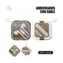 KM-U024 AURICULARES CABLE...