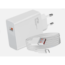 Cargador 67W 3.0QC Carga...